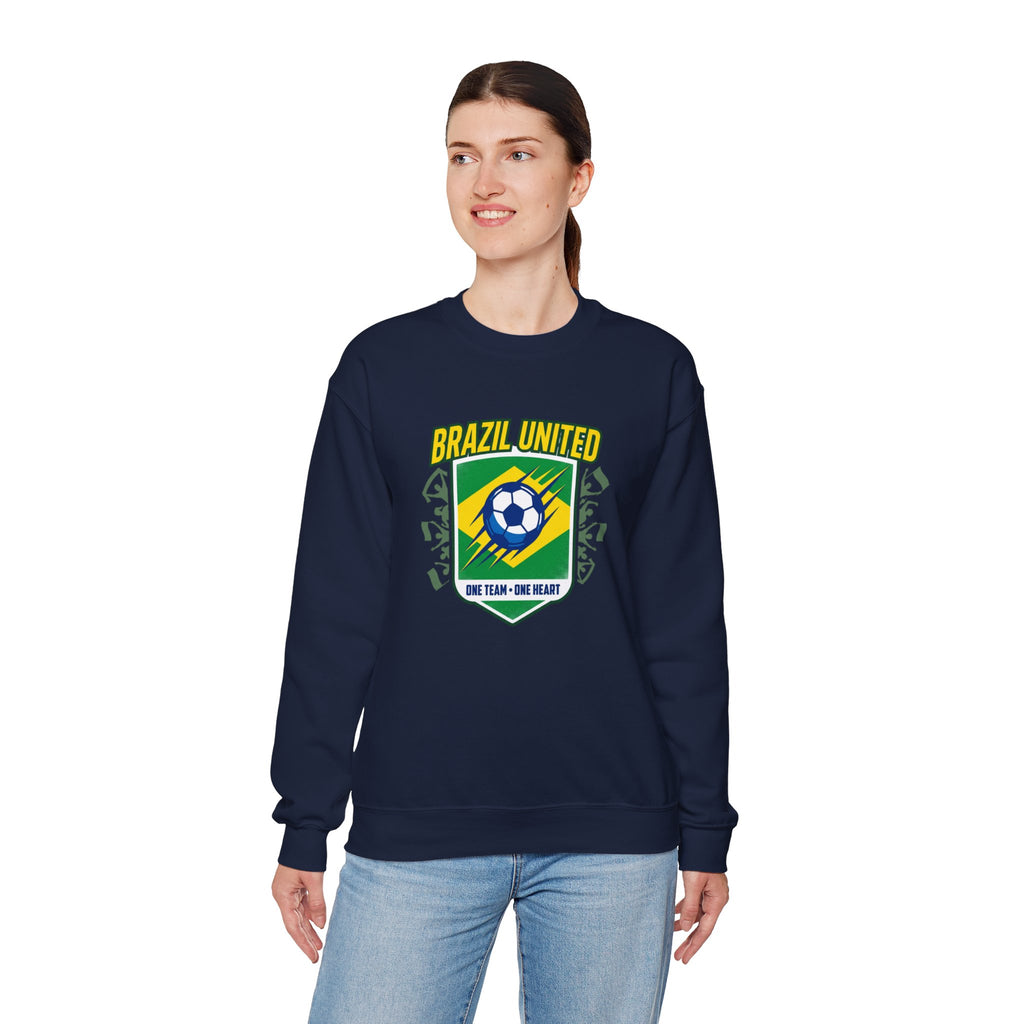 Brazil United Soccer Crest Sweatshirt